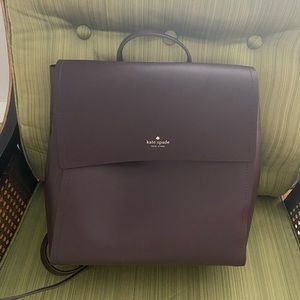 Burgundy Kate Spade Backpack NWOT